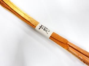 未使用品　正絹　手組帯締め